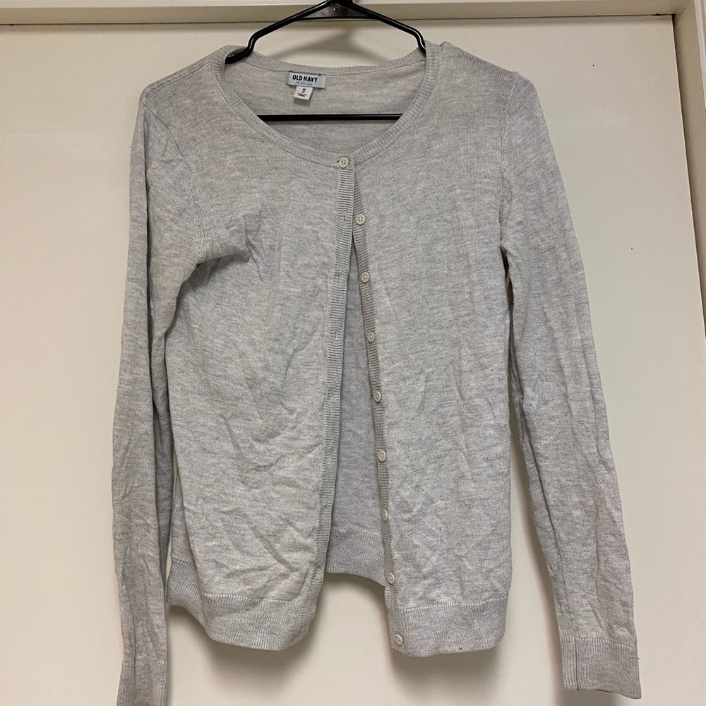 Old Navy Grey Cardigan
